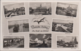 D-26721 Emden - Am Dollart - Alte Hafenansichten - Aussenhafen - Neuer Hafen - Logger - Rathaus  ( 50er Jahre) - Emden
