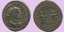DIOCLETIAN ANTONINIANUS Antioch (? B/XXI) AD293 IOVETHERCVCONSER. #ANT1873.48.F.A - The Tetrarchy (284 AD Tot 307 AD)