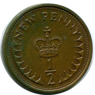 NEW PENNY 1973 UK GRANDE-BRETAGNE GREAT BRITAIN Pièce #AZ052.F.A - 1 Penny & 1 New Penny