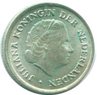 1/10 GULDEN 1970 ANTILLAS NEERLANDESAS PLATA Colonial Moneda #NL13018.3.E.A - Antille Olandesi