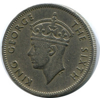 1/4 RUPEE 1951 MAURITIUS Coin #AP903.U.A - Maurice