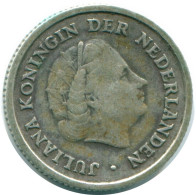 1/10 GULDEN 1956 NIEDERLÄNDISCHE ANTILLEN SILBER Koloniale Münze #NL12102.3.D.A - Antillas Neerlandesas