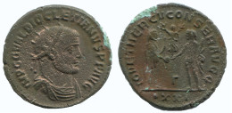 DIOCLETIAN ANTONINIANUS Antiochia Γ/xxi AD323 Iovetherc 4g/22mm #NNN1831.18.U.A - La Tetrarchia E Costantino I Il Grande (284 / 307)