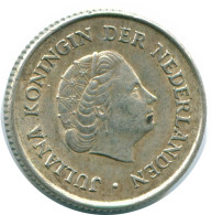 1/4 GULDEN 1963 NIEDERLÄNDISCHE ANTILLEN SILBER Koloniale Münze #NL11221.4.D.A - Niederländische Antillen