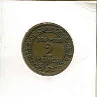 2 FRANCS 1923 FRANKREICH FRANCE Französisch Münze #AK679.D.A - 2 Francs