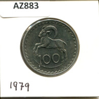 100 MILS 1979 ZYPERN CYPRUS Münze #AZ883.D.A - Zypern