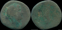 AE SESTERTIUS 2ND -3RD CENTURY Ancient ROMAN Coin 21.9g/30.22mm #ANC13530.27.U.A - Other & Unclassified