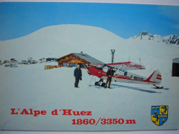 Avion / Airplane  / Piper PA 19 / Registered As F-BOUO / Seen  At Alpe D'Huez Altiport - 1946-....: Era Moderna