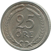 25 ORE 1946 SUÈDE SWEDEN Pièce #AD195.2.F.A - Schweden