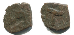ARAB PSEUDO Auténtico ORIGINAL Antiguo BYZANTINE Moneda 3.4g/24mm #AB361.9.E.A - Byzantinische Münzen