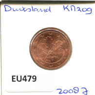 5 EURO CENTS 2008 GERMANY Coin #EU479.U.A - Alemania