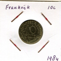 10 CENTIMES 1984 FRANCE Pièce Française #AM825.F.A - 10 Centimes