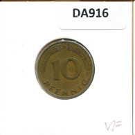 10 PFENNIG 1977 D BRD DEUTSCHLAND Münze GERMANY #DA916.D.A - 10 Pfennig