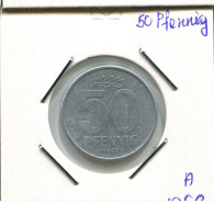 50 PFENNIG 1958 DDR EAST GERMANY Coin #AR759.U.A - 50 Pfennig