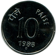 10 PAISE 1988 INDE INDIA UNC Pièce #M10110.F.A - Inde
