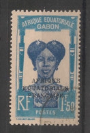 GABON - 1928-31 - N°YT. 119 - Femme Bantou 1f50 Bleu - Oblitéré / Used - Oblitérés