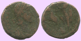 LATE ROMAN IMPERIO Follis Antiguo Auténtico Roman Moneda 2.6g/15mm #ANT2055.7.E.A - The End Of Empire (363 AD To 476 AD)