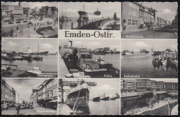 D-26721 Emden - Alte Straßen - Und Hafenansichten - Binnenhafen - Neutorstraße - Nice Stamp 1962 - Emden