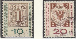 BRD  310-311 A, Gestempelt, INTERPOSTA, 1959 - Used Stamps