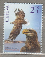 LITHUANIA 2011 Birds Eagle MNH(**) Mi 1081 #Lt868 - Litauen