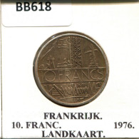 10 FRANCS 1976 FRANCE Coin #BB618.U.A - 10 Francs
