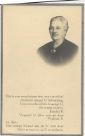 DP. EMILIE REGOUDT - VANDE GEHUCHTE ° BLANKENBERGE 1875 - + 1936 - Religion &  Esoterik