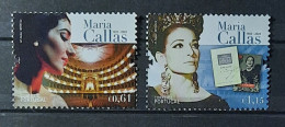 2023 - Portugal - MNH - Centenary Of Maria Callas - Opera Diva - 2 Stamps - Nuevos