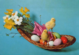 OSTERN HUHN EI Vintage Ansichtskarte Postkarte CPSM #PBO910.A - Pâques