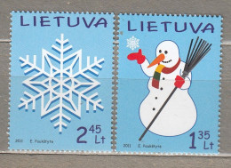 LITHUANIA 2011 Christmas MNH(**) Mi 1084-1085 #Lt870 - Litauen