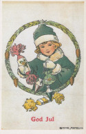 Neujahr Weihnachten KINDER Vintage Ansichtskarte Postkarte CPSM #PAS853.A - New Year