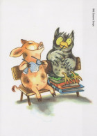 UCCELLO Animale Vintage Cartolina CPSM #PAN349.A - Vögel