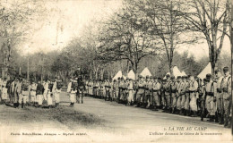 L'OFFICIER DONNANT LE THEME DE LA MANOEUVRE - Maniobras