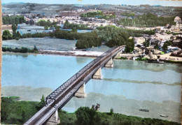 En Avion Au Dessus De Cadillac - Pont Sur La Garonne - Cadillac