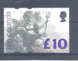 Great Britain 1993 Brittannia £ 10 MNH ** - Unused Stamps