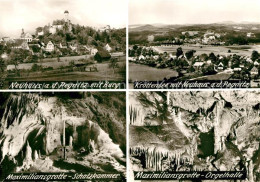 73102655 Neuhaus Pegnitz Panorama Maximiliansgrotte Krottensee Neuhaus Pegnitz - Sonstige & Ohne Zuordnung