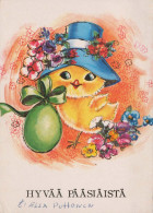 PÂQUES POULET Vintage Carte Postale CPSM #PBO954.A - Pascua