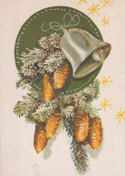 Feliz Año Navidad Vintage Tarjeta Postal CPSM #PBN511.A - Neujahr