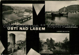 73102612 Hrad Strekov Turm Bruecke Hafen  Hrad Strekov - Czech Republic