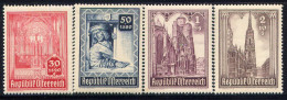AUSTRIA, NO.'S B195-B198, MNH . - Unused Stamps