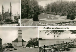 73102565 Neustrelitz Schlosskirche Stadtpark Markt Stadtkirche Zierker See Neust - Neustrelitz