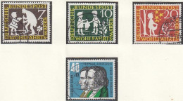 BRD  322-325, Gestempelt, Wohlfahrt: Märchen Sterntaler, 1959 - Used Stamps