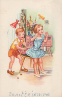 ENFANTS Scènes Paysages Vintage Carte Postale CPSMPF #PKG777.A - Scene & Paesaggi