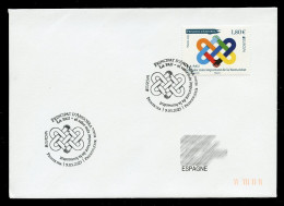 ANDORRA Postes (2023) EUROPA La Pau, El Valor Més Important, Peace The Highest Value Humanity - First Day Cover - FDC