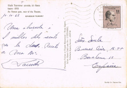 55051. Postal KARAKOY (Turquia) 1968. Vista Ruinas Romanas De EFESO, Kapisi, Puerta Salida - Cartas & Documentos