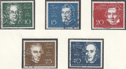 BRD  315-319, Gestempelt, Einweihung Beethovenhalle, 1959 - Used Stamps