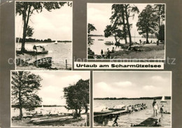 73102482 Scharmuetzelsee Strand Bootsanlegestelle Scharmuetzelsee - Bad Saarow