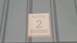 REF A3366 FRANCE NEUF* ALSACE LORRAINE N°2 VALEUR 225 EUROS - Unused Stamps