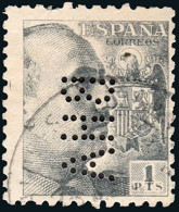 Madrid - Perforado - Edi O 931 - "BHA" Grande - Oblitérés