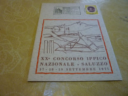 B865  Saluzzo Concorso Ippico Nazionale - Other & Unclassified