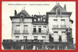 Crouy-sur-Ourcq (77) Façade De La Propriété De Bellevue 2scans 23-06-1931 - Other & Unclassified